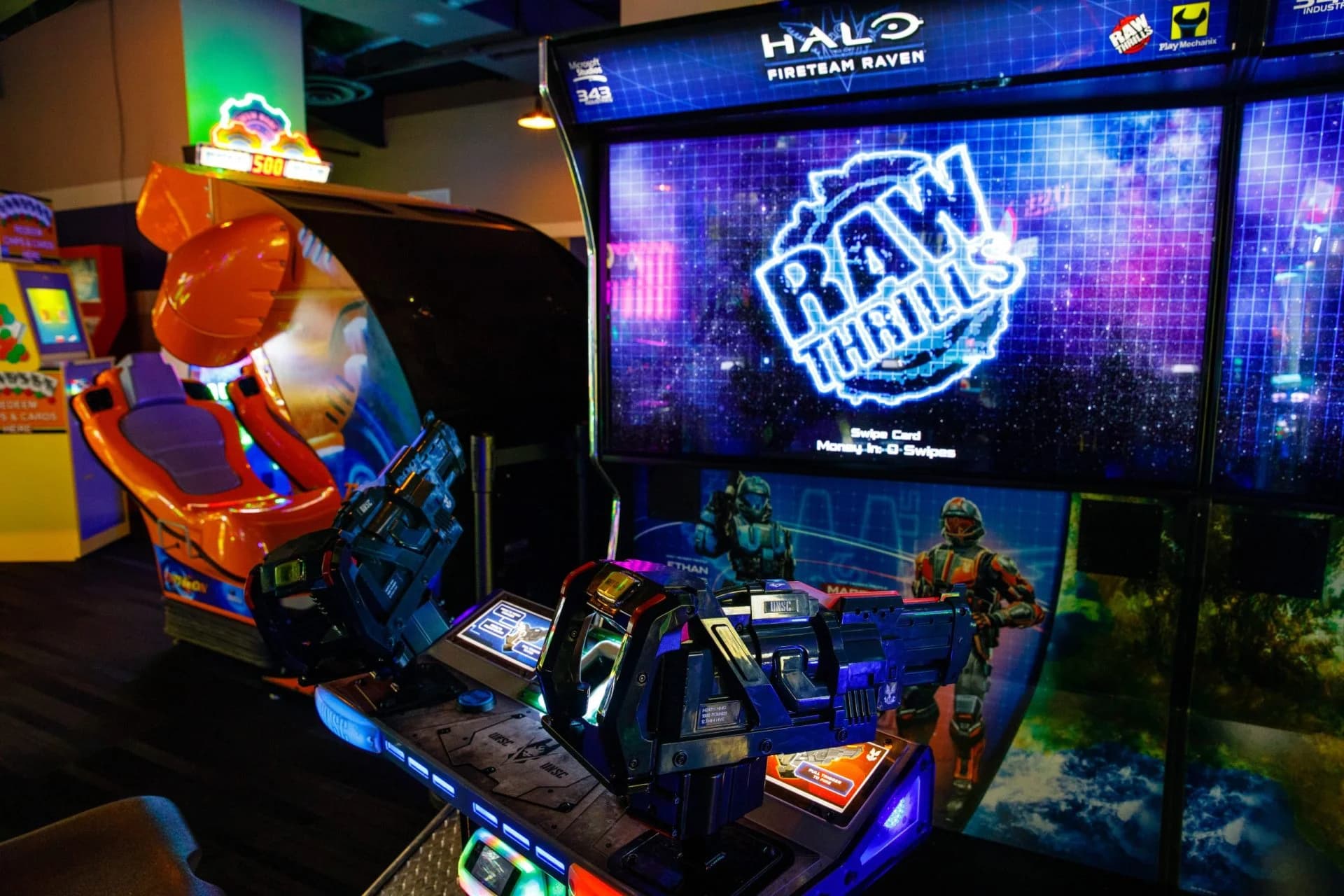 The HeadPinz arcade Game Zone